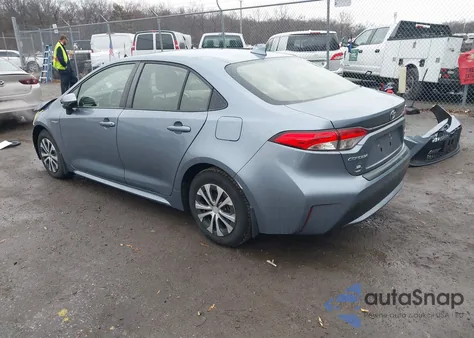 2021 Toyota Corolla Hybrid Le from USA, damaged, VIN JTDEAMDE9MJ015841